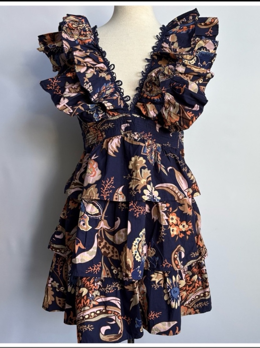 NWT Anthropologie Sleeveless Ruffled A-Line
Mini Dress, M - Picture 10 of 15